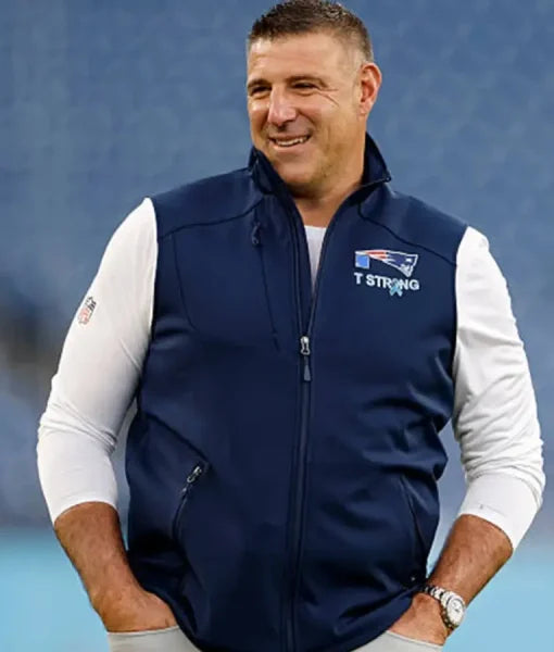 Mike Vrabel New England Patriots 2025 Vest