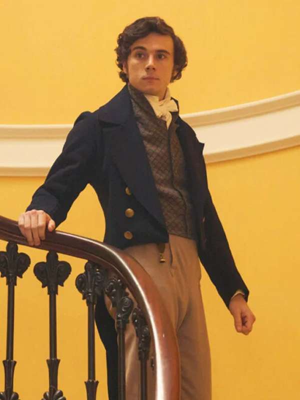 Tom Fowle Miss Austen 2025 Blue Tailcoat