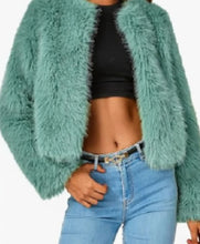 Morgan Gillory High Potential Teal Jacket