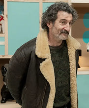 Old Dog New Tricks S01 Luis Zahera Shearling Jacket