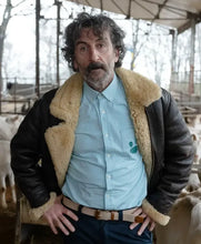 Old Dog New Tricks S01 Luis Zahera Shearling Jacket