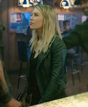 Peacemaker S02 Jennifer Holland Leather Jacket