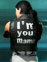 Call Of Duty Rhea Ripley Black Leather Vest