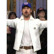 Ryan Gosling The Fall Guy White Jacket