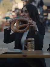 Alison Brie Somebody I Used to Know 2023 Wool Blazer