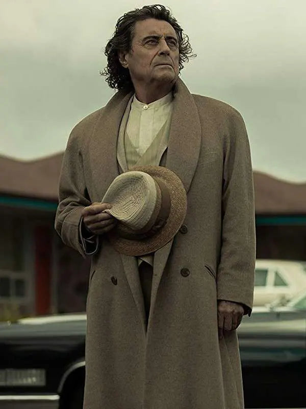TV Series American Gods Ian Mcshane Wool Coat