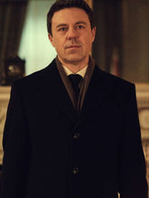 Wallace Black Doves Series Black Trench Coat