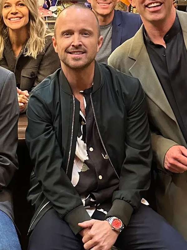 Aaron Paul It’s Always Sunny in Philadelphia Black Bomber Jacket