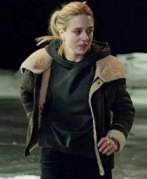 The Åre Murders Carla Sehn Shearling Jacket – Edison Jacket