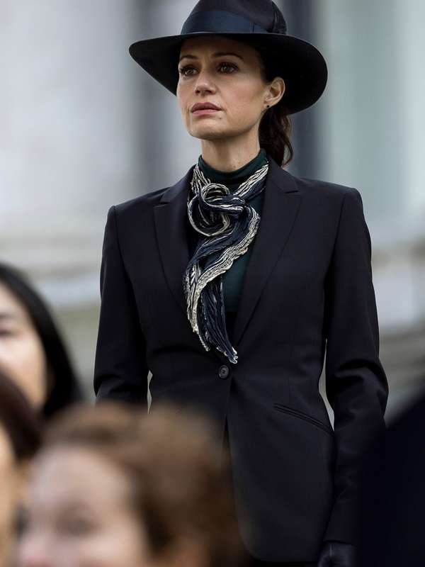 Verna The Fall of the House of Usher S01 Black Blazer