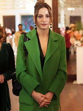 Devin Akin The Family Green Coat