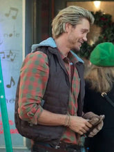 Chad Michael Murray The Merry Gentlemen 2024 Brown Vest