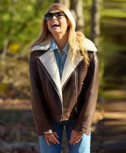 The Motherhood S01 Connie Britton Shearling Jacket