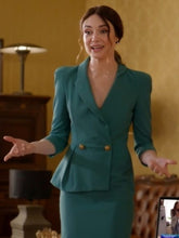 The Royal We Mallory Jansen Green Blazer