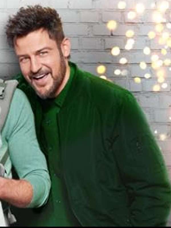 Tyler Hynes Three Wise Men and a Baby Green Bomber Jacket