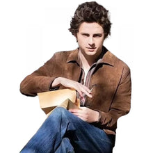 A Complete Unknown Timothée Chalamet Suede Jacket
