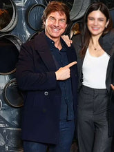 Tom Cruise A Complete Unknown 2024 Blue Coat