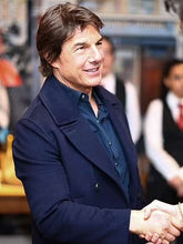 Tom Cruise A Complete Unknown 2024 Blue Coat