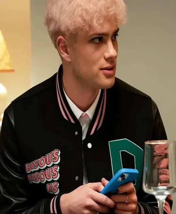 Too Much S01 Leo Reich Varsity Jacket
