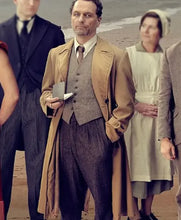 Towards Zero Matthew Rhys Brown Trench Coat