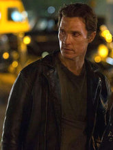 True Detective Rust Cohle Biker Leather Jacket
