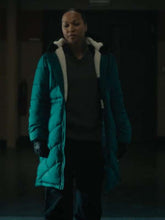 Evangeline Navarro True Detective S04 Puffer Coat