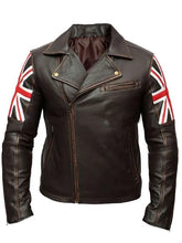 United Kingdom Flag Biker Jacket