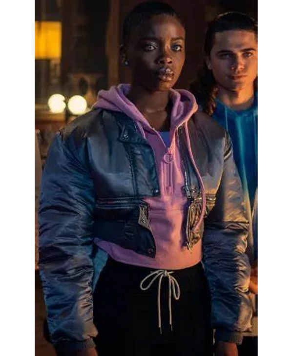 Wednesday 2022 Bianca Barclay Cropped Jacket