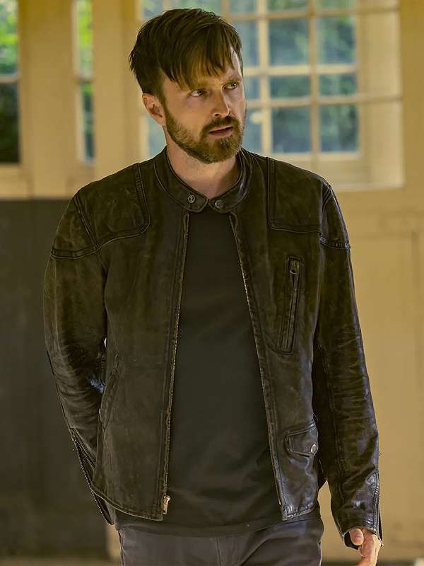 Westworld Season 4 Aaron Paul Leather Jacket