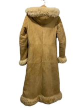 Vintage 70s Penny Lane Shearling Leather Coat