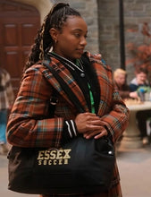 Whitney The Sex Lives of College Girls S03 Plaid Coat
