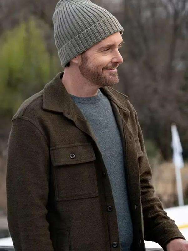 Will Forte Kinda Pregnant Wool Jacket