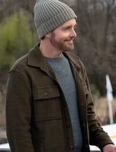 Will Forte Kinda Pregnant Brown Wool Jacket