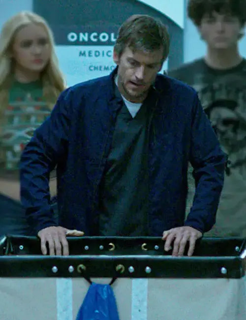 Wolf Pack S01 Malcom Blue Cotton Jacket