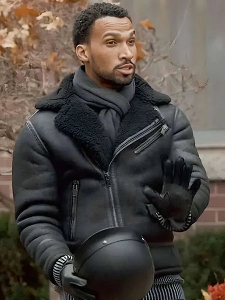 Zion Miller Ginny and Georgia Shearling Jacket – Edison Jacket