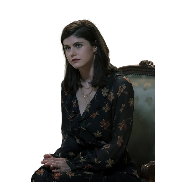Alexandra Daddario Mayfair Witches S01 Floral Coat