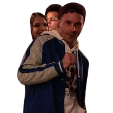 All My Friends Are Dead Adam Turczyk Blue Hodie