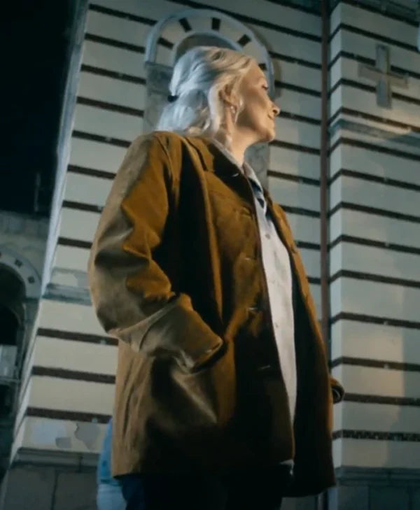 Man with No Past Charlotte Weston Brown Jacket