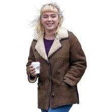 We Live In Time Florence Pugh Shearling Jacket