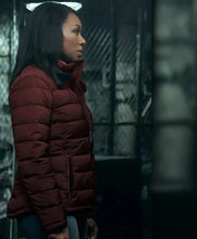 The Night Agent S02 Amanda Warren Puffer Jacket