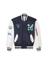 Milwaukee Bucks X Alpha X New Era L-2b Bomber Jacket