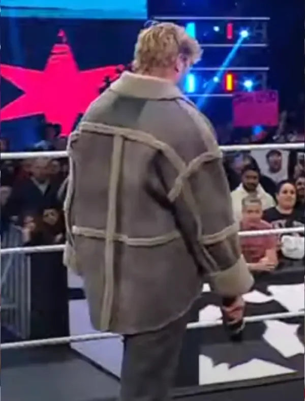Logan Paul Suede Leather Jacket