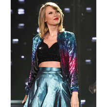 Taylor Swift Multi Color Sequin Jacket