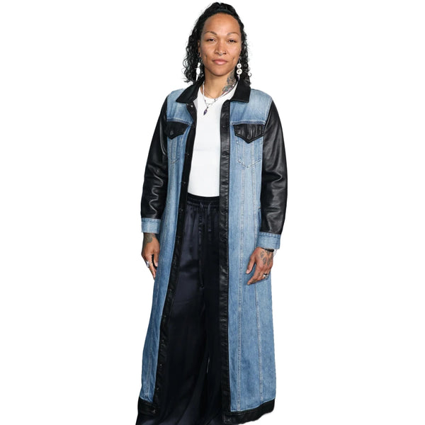 Under The Bridge Kali Reis Denim Coat