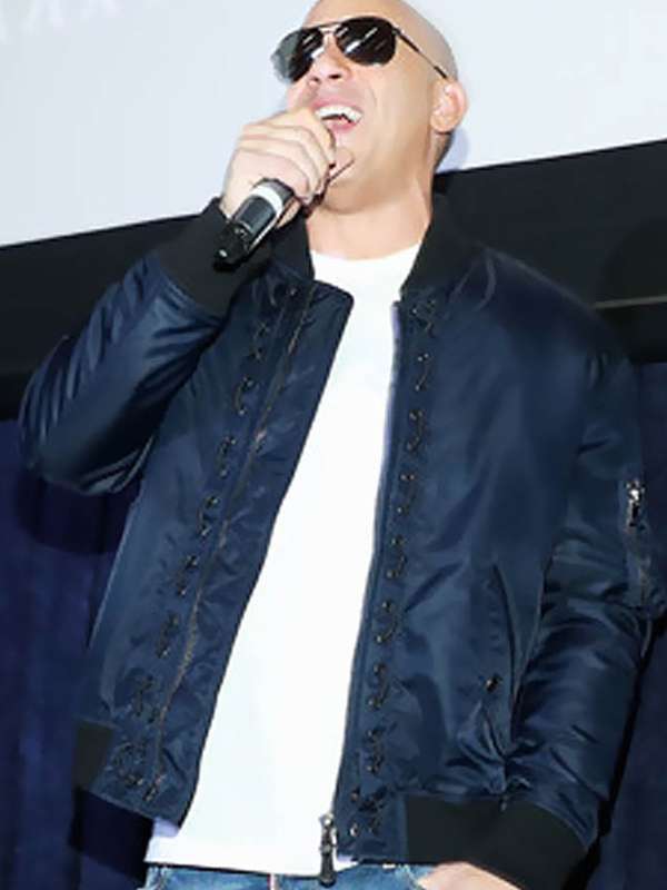 Vin Diesel xXx Blue Bomber Jacket