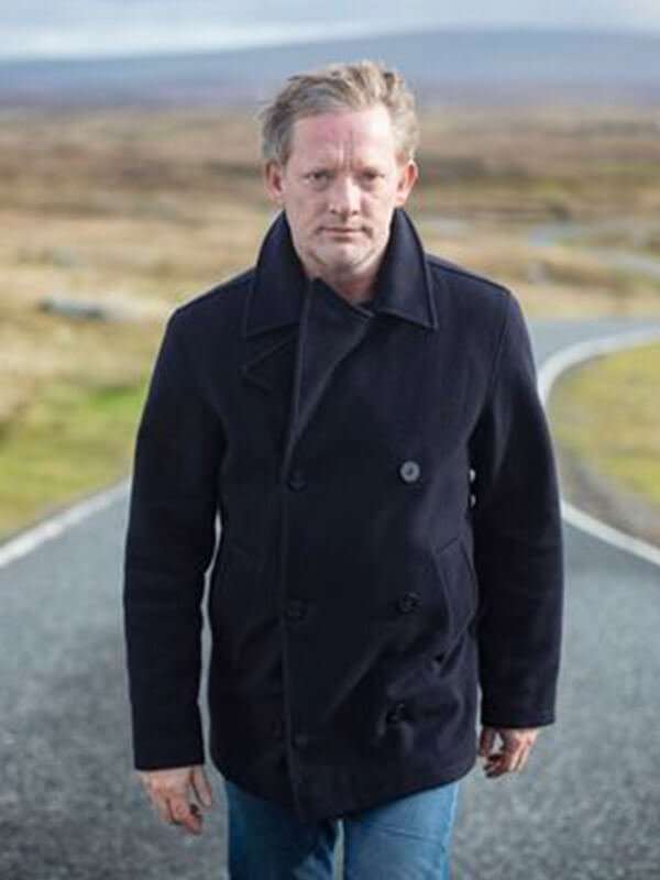 TV Series Shetland DI Jimmy Perez Peacoat