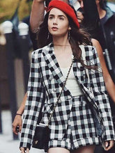 Lily Collins Emily in Paris Blazer