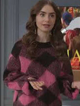 Emily In Paris Lily Collins Wool Sweater