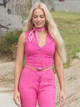 Margot Robbie Barbie Pink Vest
