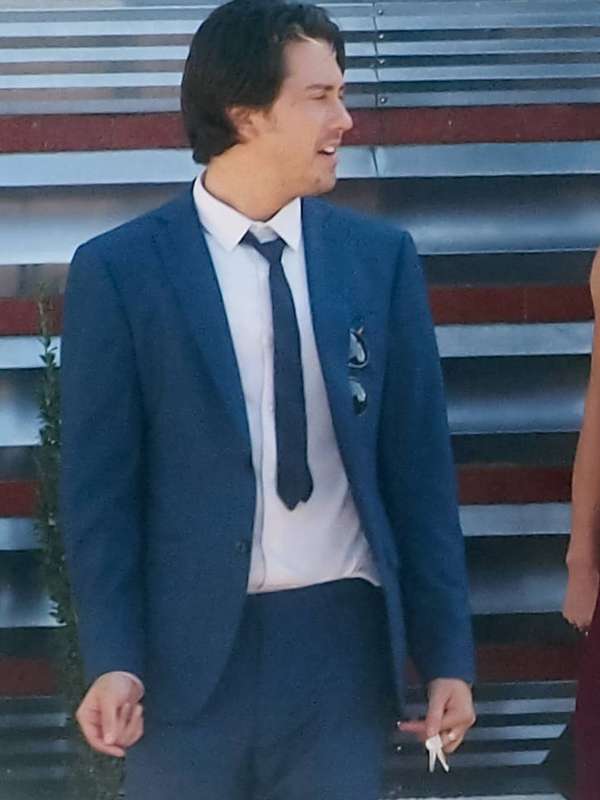 Which Brings Me to You 2024 Nat Wolff Blue Suit